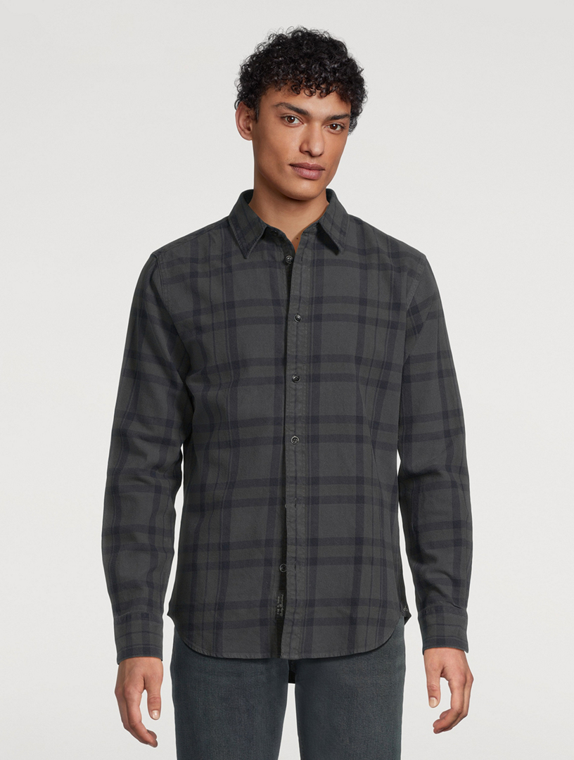 Tomlin Flannel Shirt In Plaid Print