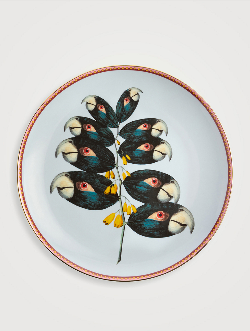 Parrotstem Decorative Plate
