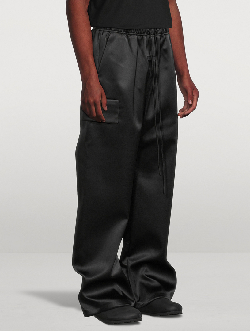 FEAR OF GOD ESSENTIALS Bonded Satin Field Pants | Holt Renfrew