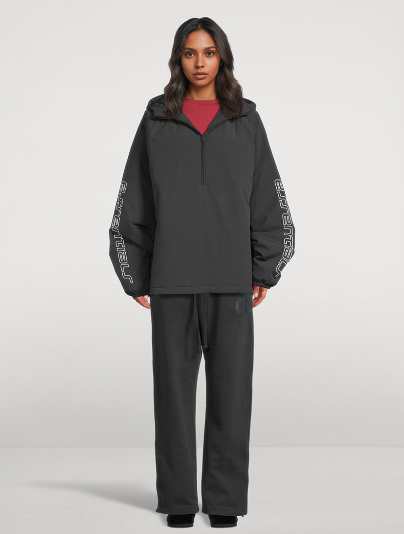 FEAR OF GOD ESSENTIALS Tech Nylon Half-Zip Anorak Jacket | Holt
