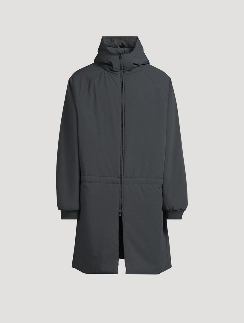 Tech Nylon Hooded Parka