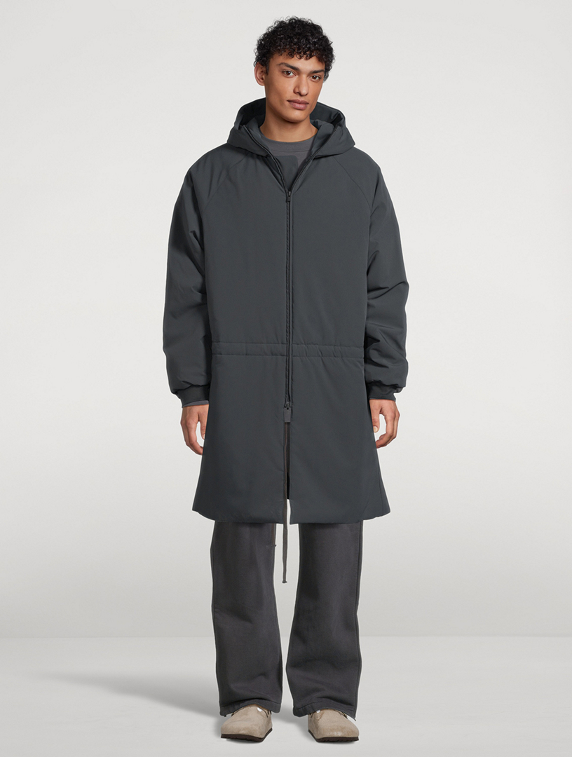 FEAR OF GOD ESSENTIALS Tech Nylon Hooded Parka | Holt Renfrew