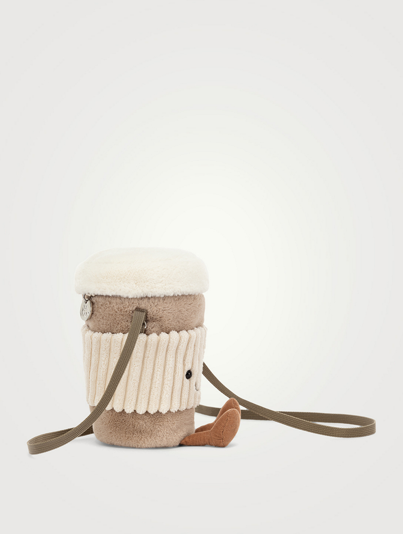  Amuseable Coffee-To-Go Bag かばん Amuseables Coffee-To-Go Pink Bag - Official Jellycat