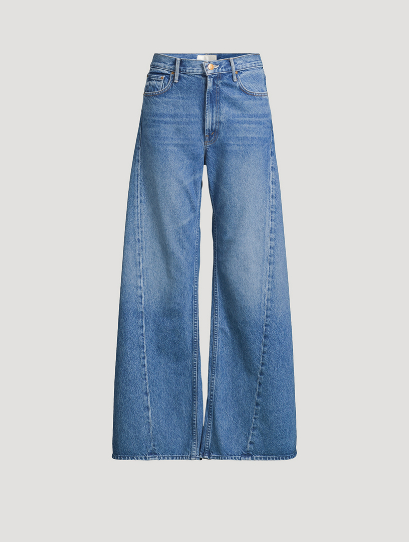 The Lemon Twist Wide-Leg Jeans