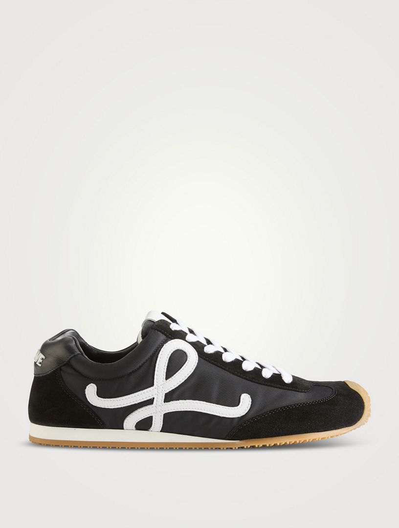 Ballet Runner 2.0 Nylon And Suede Sneakers