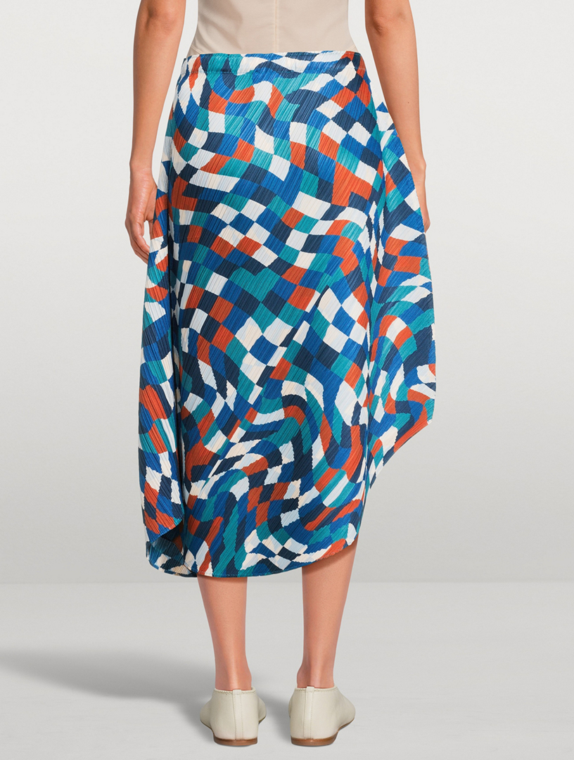 PLEATS PLEASE ISSEY MIYAKE Dancing Square Skirt | Holt Renfrew