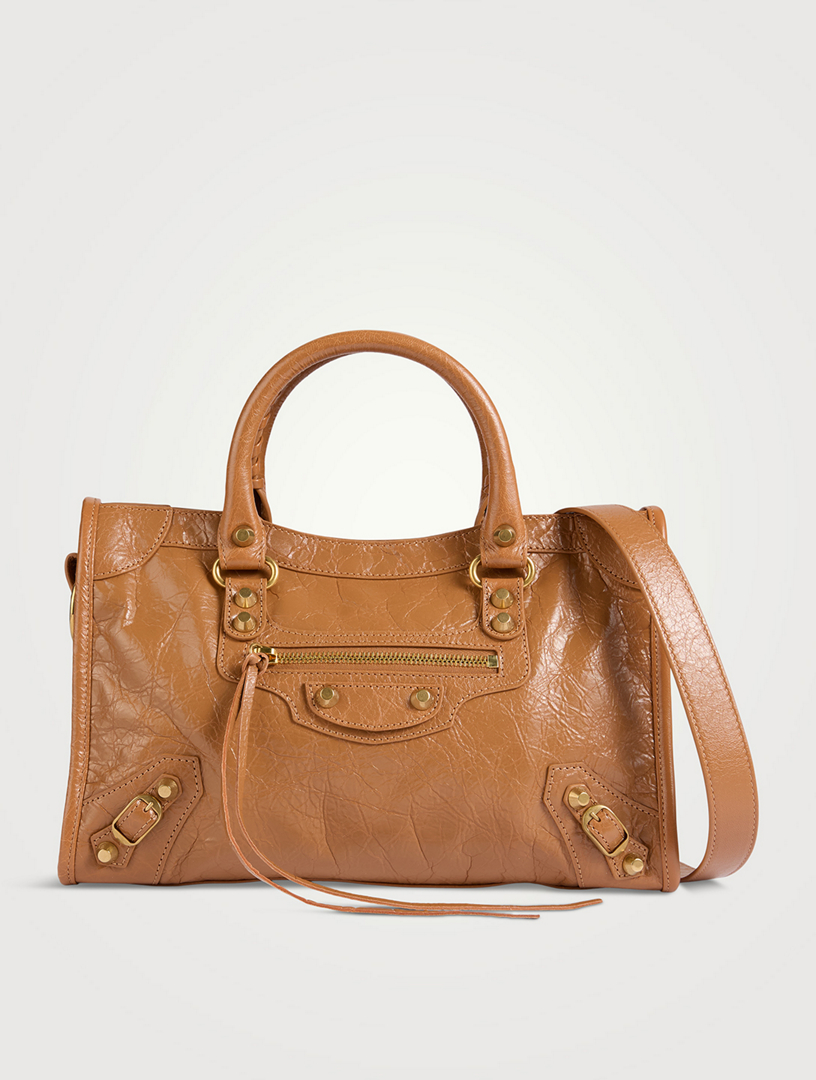 BALENCIAGA Small Le City Leather Satchel | Holt Renfrew