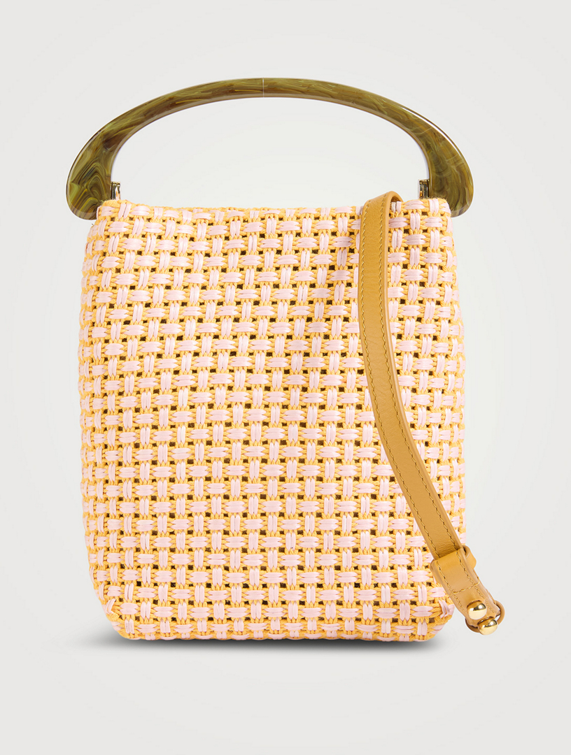Woven Crossbody Pouch