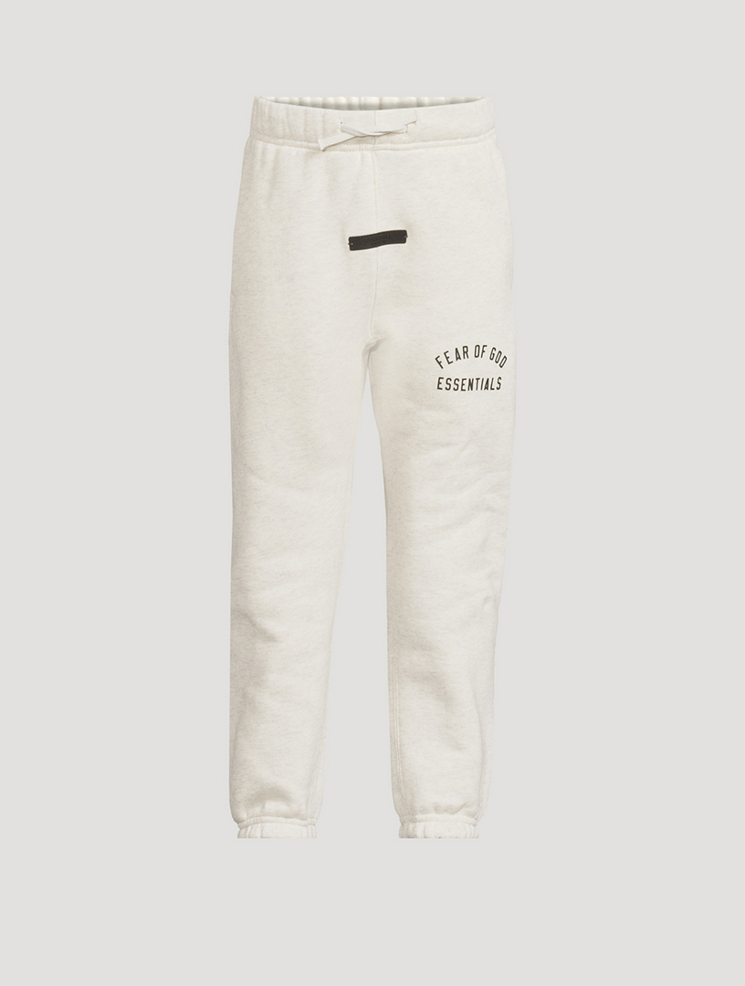 Pantalon molletonné classique en mélange de coton