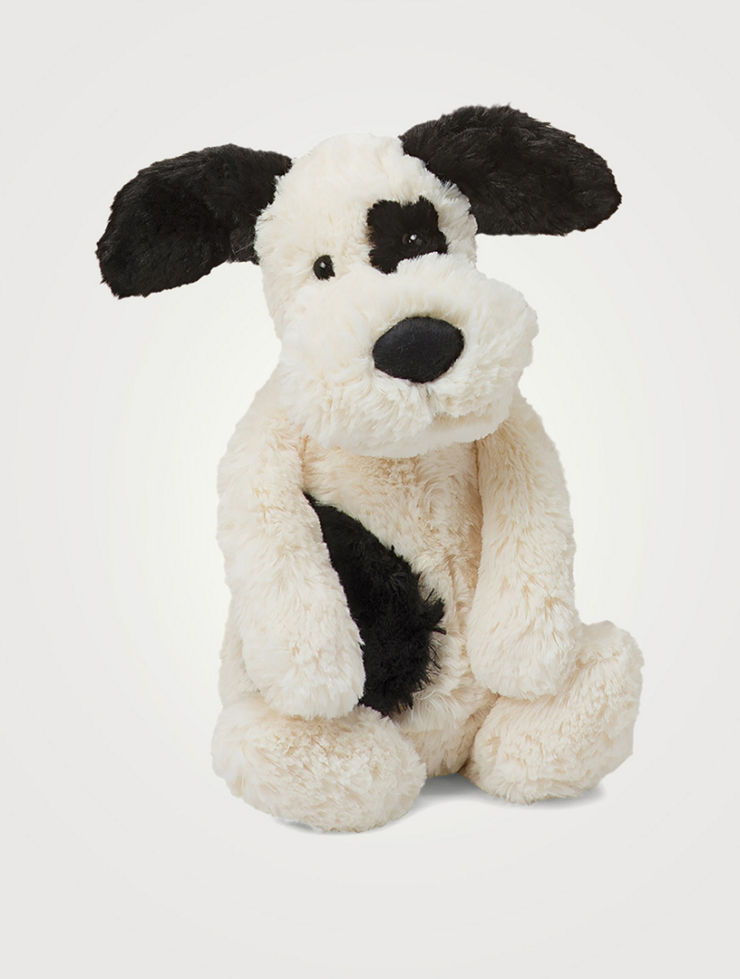 Peluche Chiot noir et blanc Original Bashful