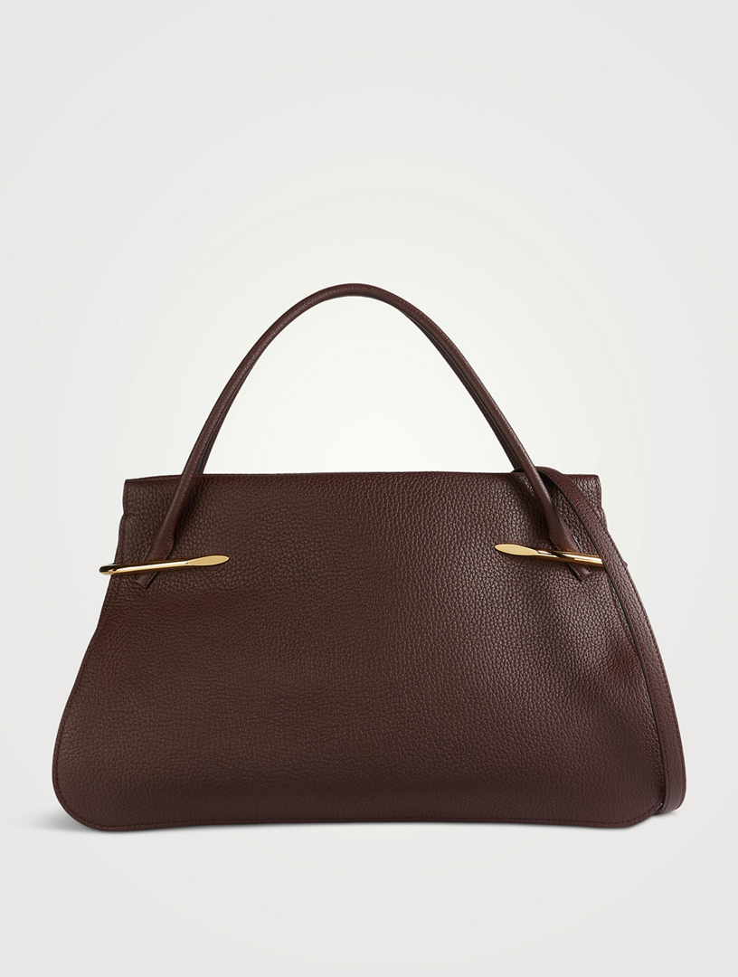 Sacoche Pinch en cuir, grande