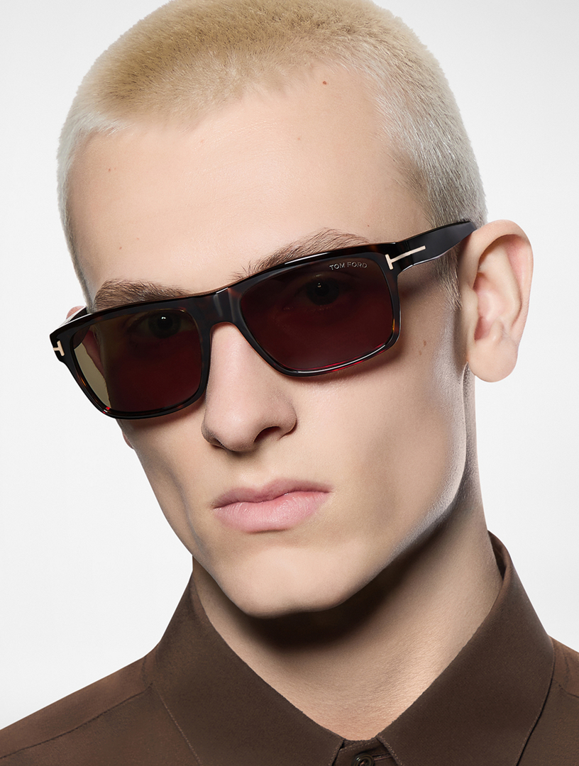 TOM FORD August Rectangular Sunglasses | Holt Renfrew