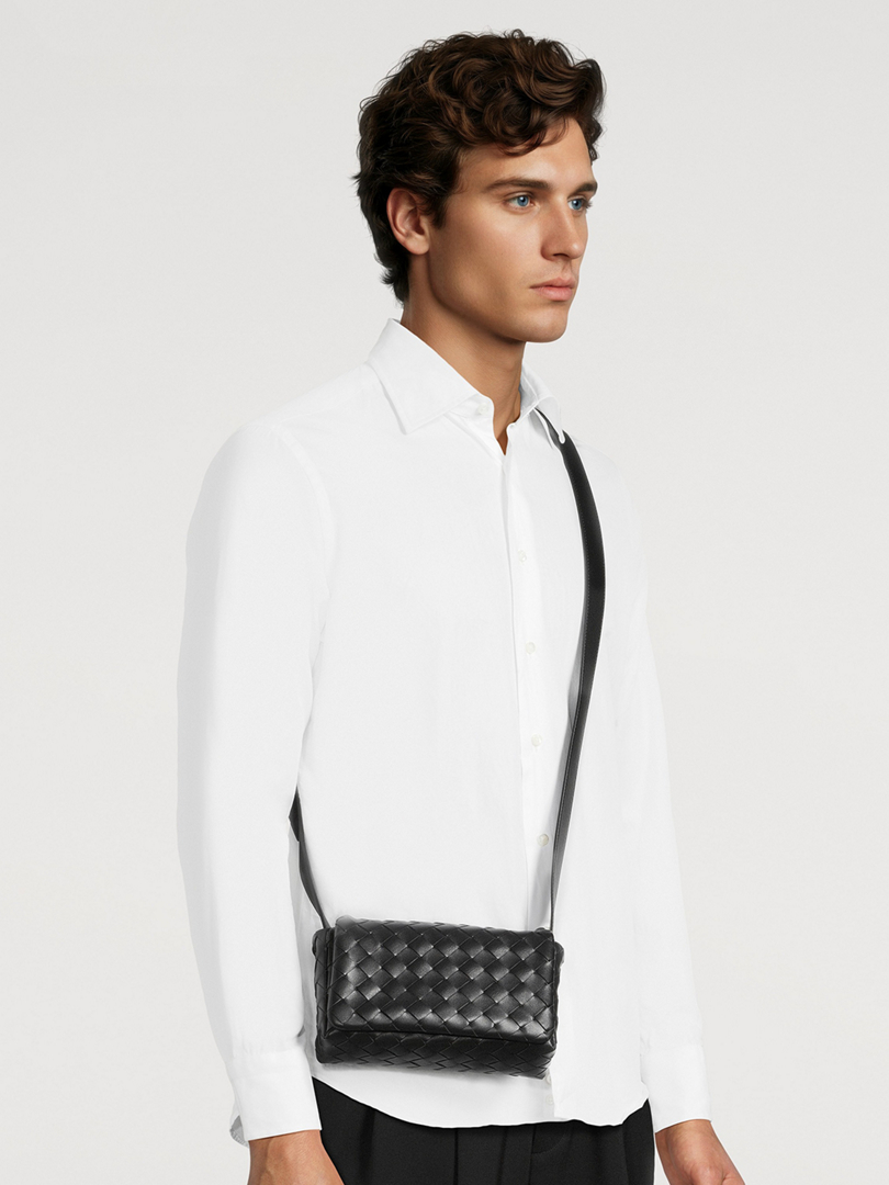バッグ BOTTEGA VENETA Body bag Intrecciato y2k BOTTEGA VENETA Intrecciato Leather Mini Crossbody Bag | Holt Renfrew