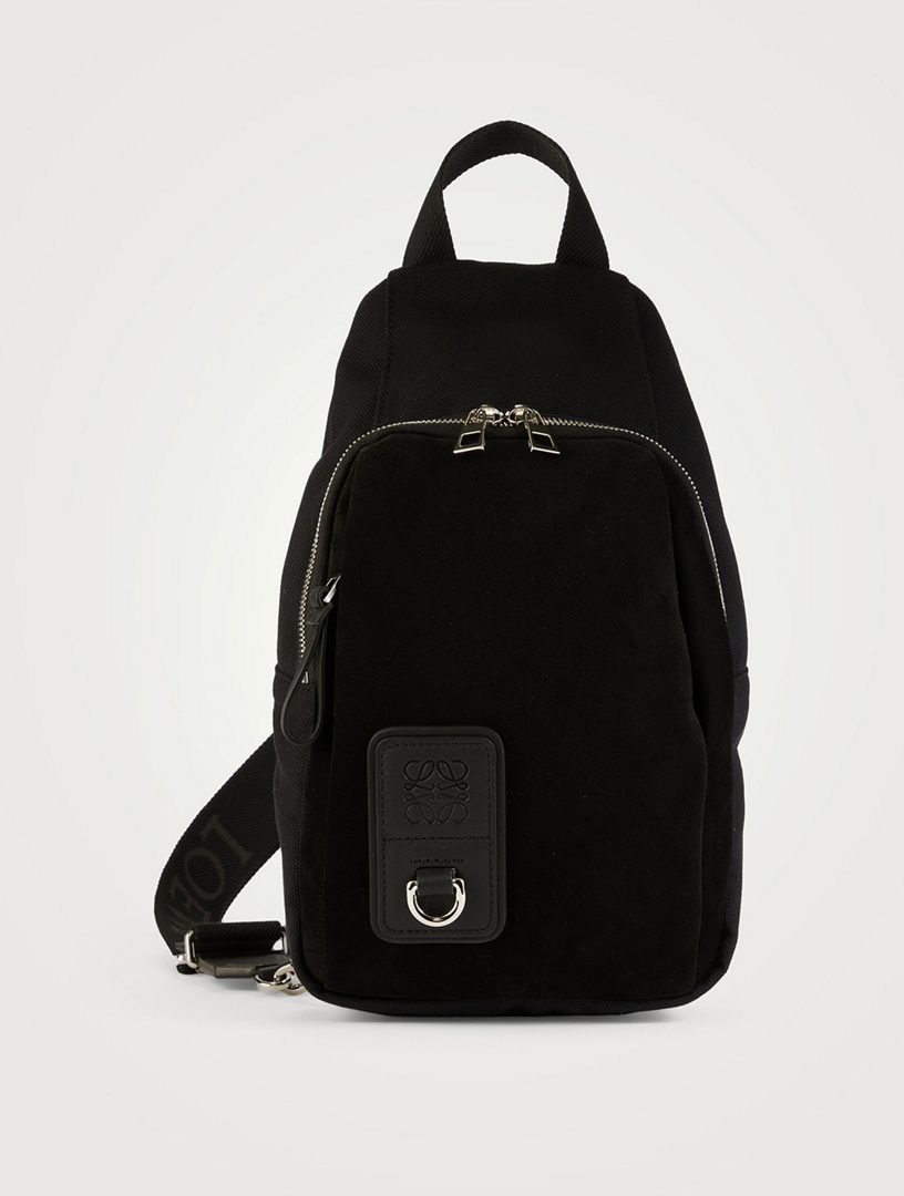 Sac à bandoulière Flex Sling en toile et suède