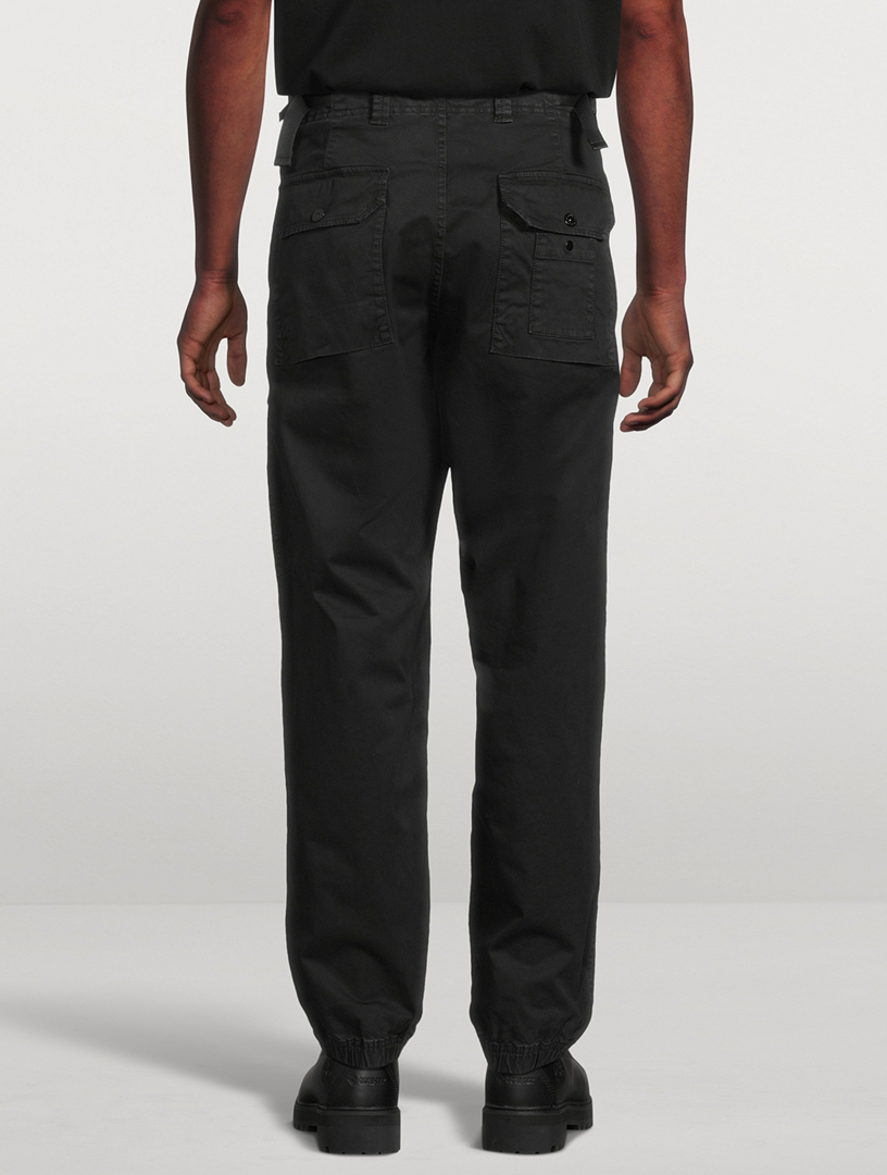 STONE ISLAND Cotton Stretch Pants | Holt Renfrew