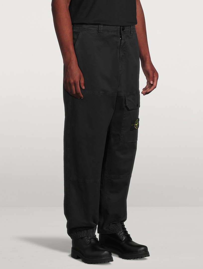 STONE ISLAND Cotton Stretch Pants | Holt Renfrew