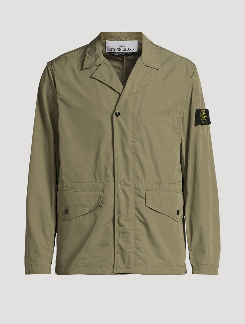 STONE ISLAND Micro Twill Utility Jacket | Holt Renfrew