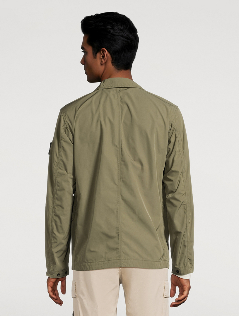 STONE ISLAND Micro Twill Utility Jacket | Holt Renfrew