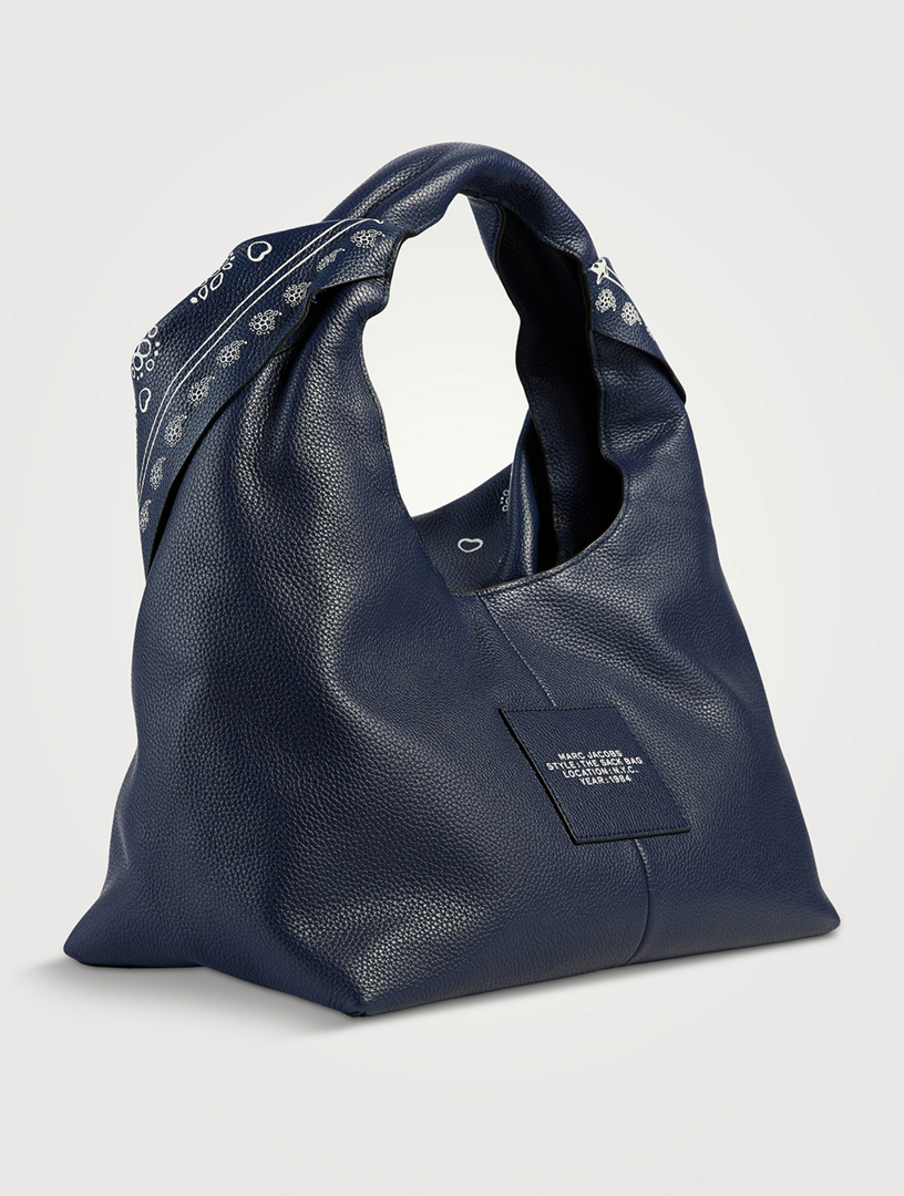 MARC JACOBS The Sack Bandana Leather Shoulder Bag | Holt Renfrew