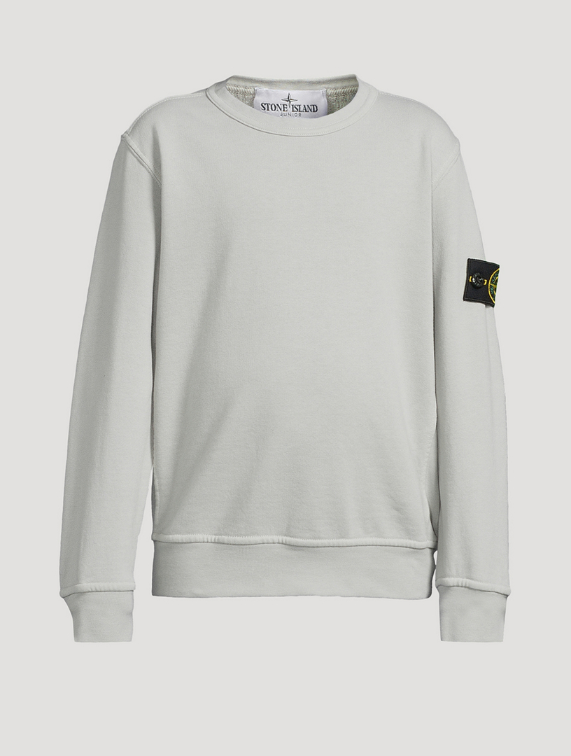 Pull en coton molletonné