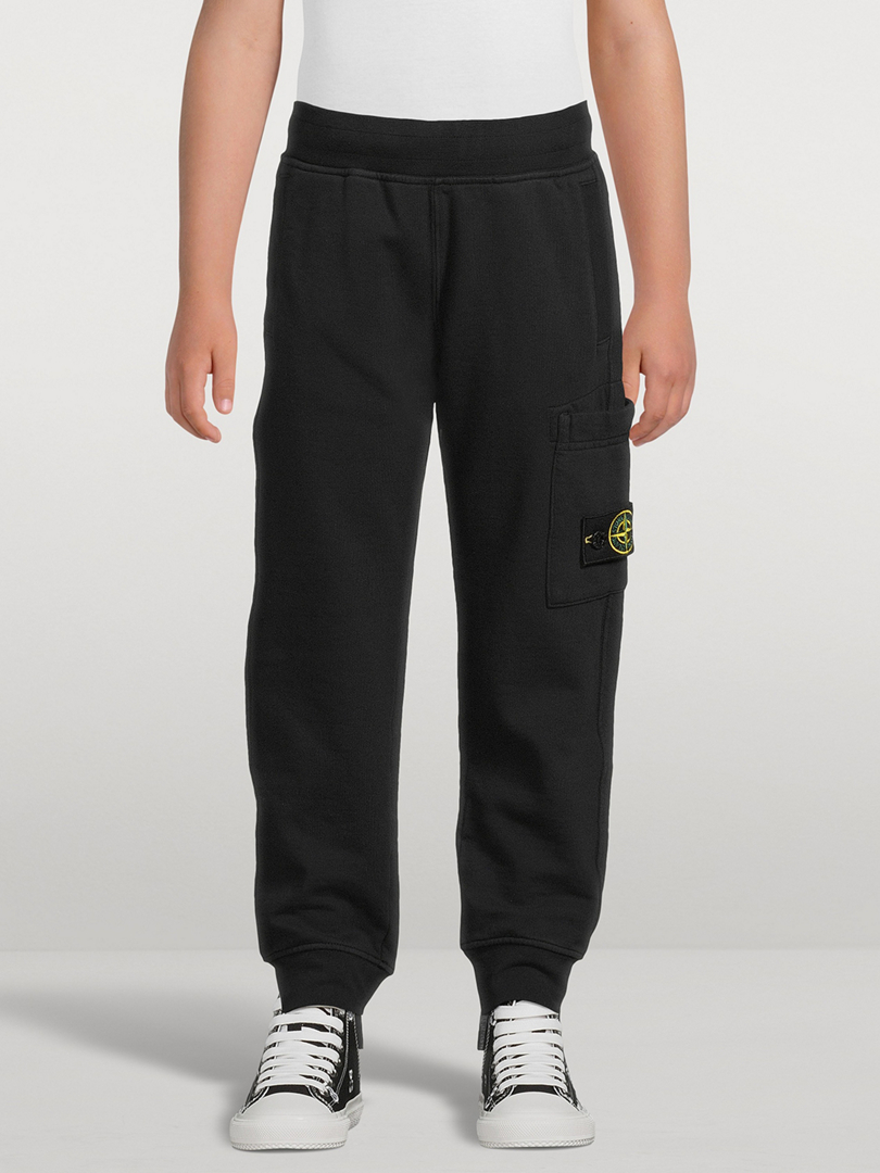 Survêtement Stone Island Junior - Ensemble Sweat + Pantalon - Taille 10/142 - Gris Coton - Occasion Très Bon état