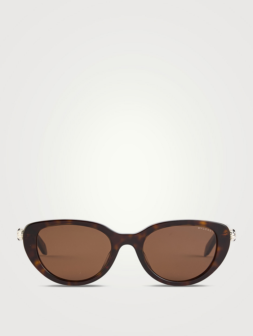 BVLGARI バーガンディ キャットアイ サングラス BVLGARI Serpenti Forever Cat Eye Sunglasses | Holt Renfrew