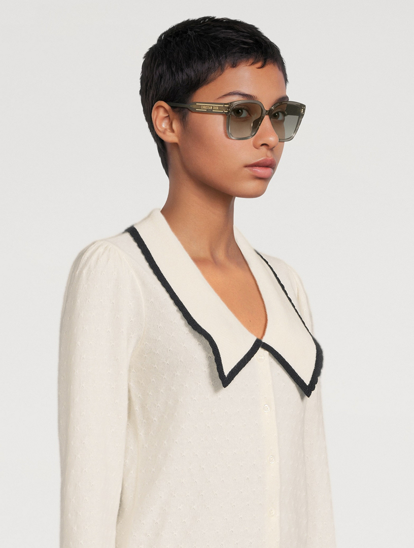 Christian Dior DiorSignature S7F サングラス Dior® DiorSignature S7F Geometric Sunglasses - EuroOptica