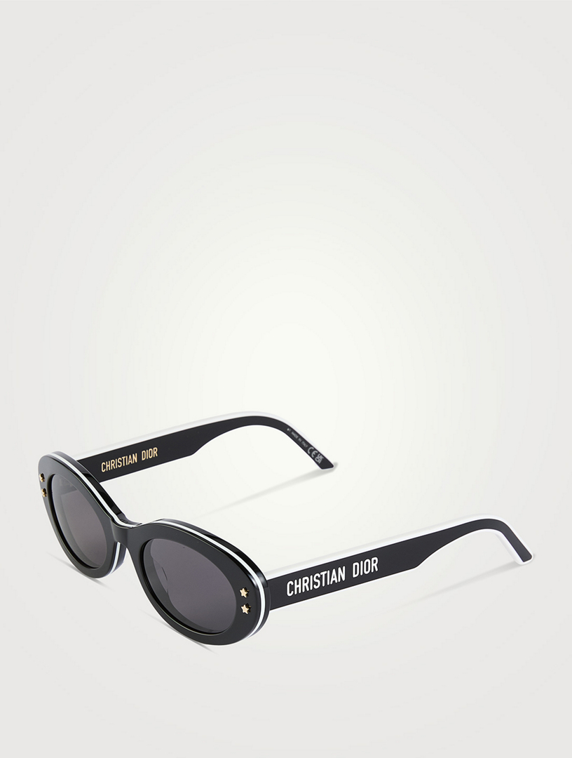 DIOR DiorPacific B4I Round Oval Sunglasses | Holt Renfrew