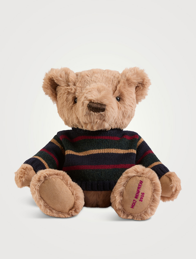 Holiday Bear 2025 With Striped Sweater