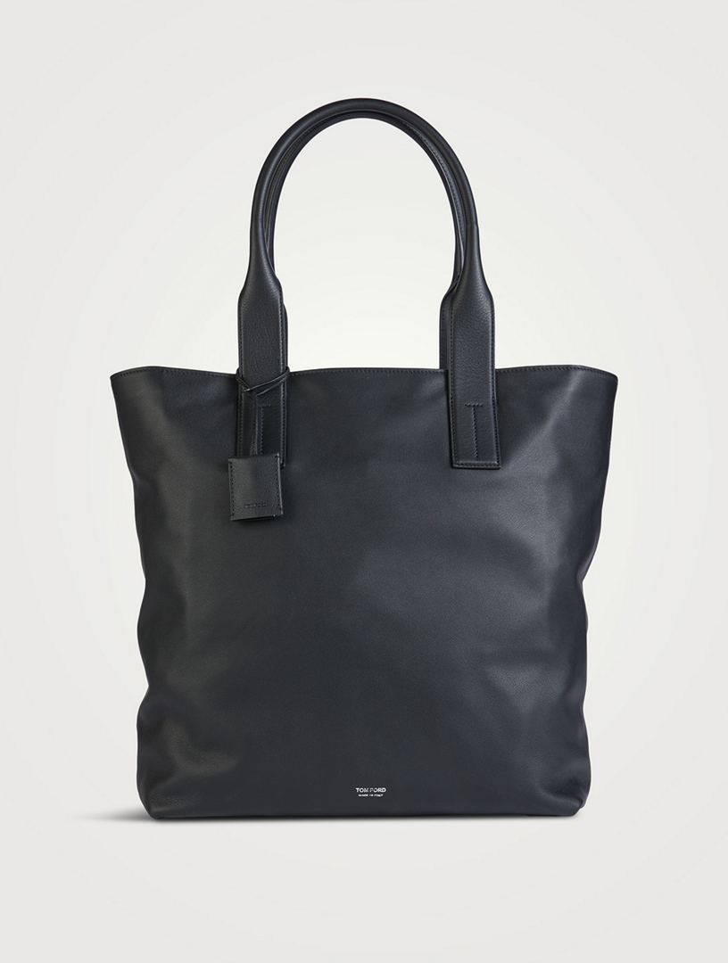Sac fourre-tout vertical en cuir couple