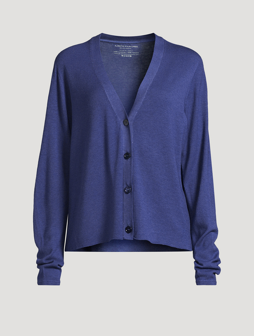 THEORY Tweed Crewneck Cardigan | Holt Renfrew