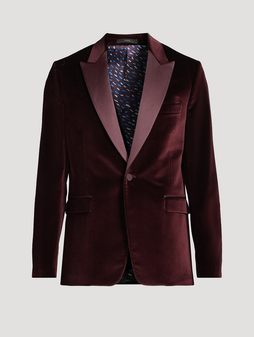 The Soho Tailored Velvet Evening Jacket