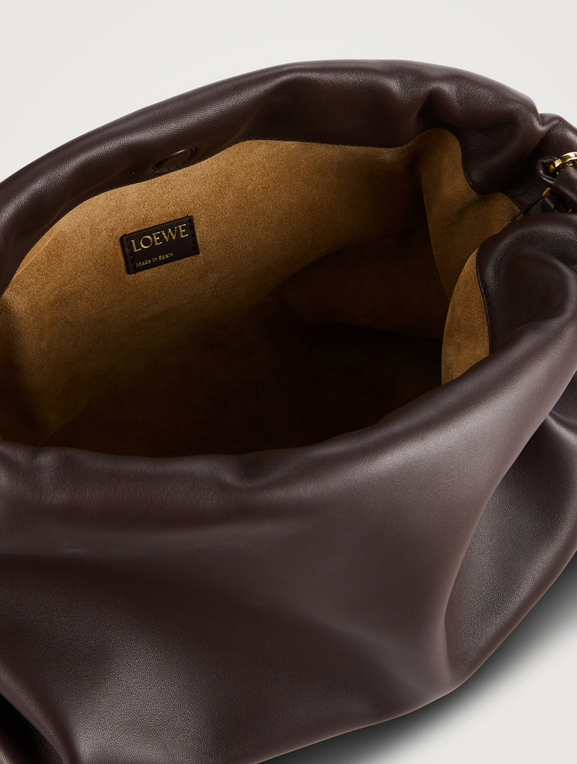 LOEWE Large Flamenco Leather Purse With Donut Chain | Holt Renfrew