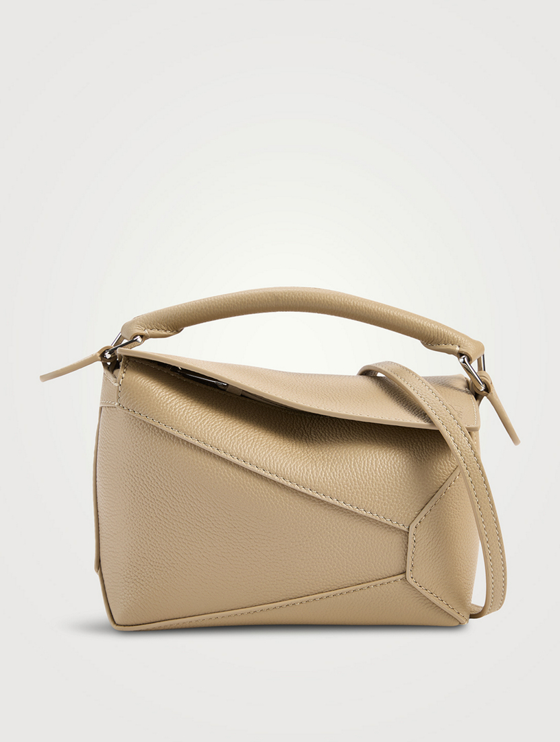 Sac Puzzle Edge en cuir, mini