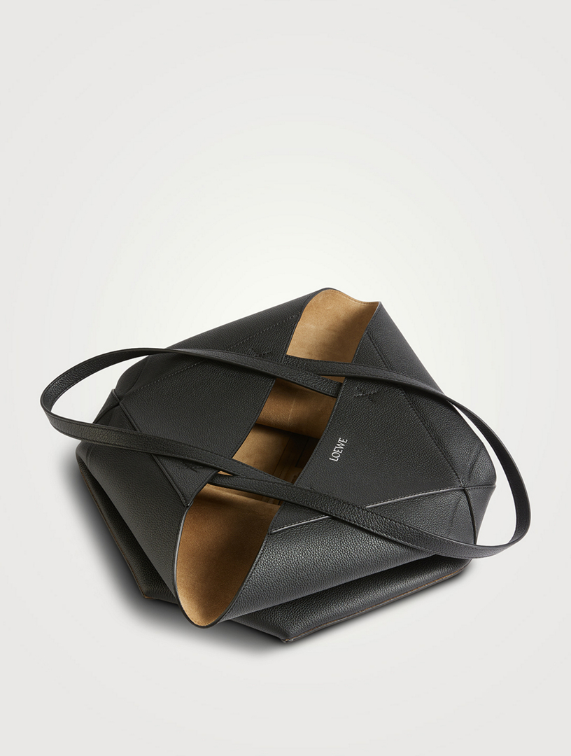 LOEWE Medium Puzzle Fold Leather Tote Bag | Holt Renfrew