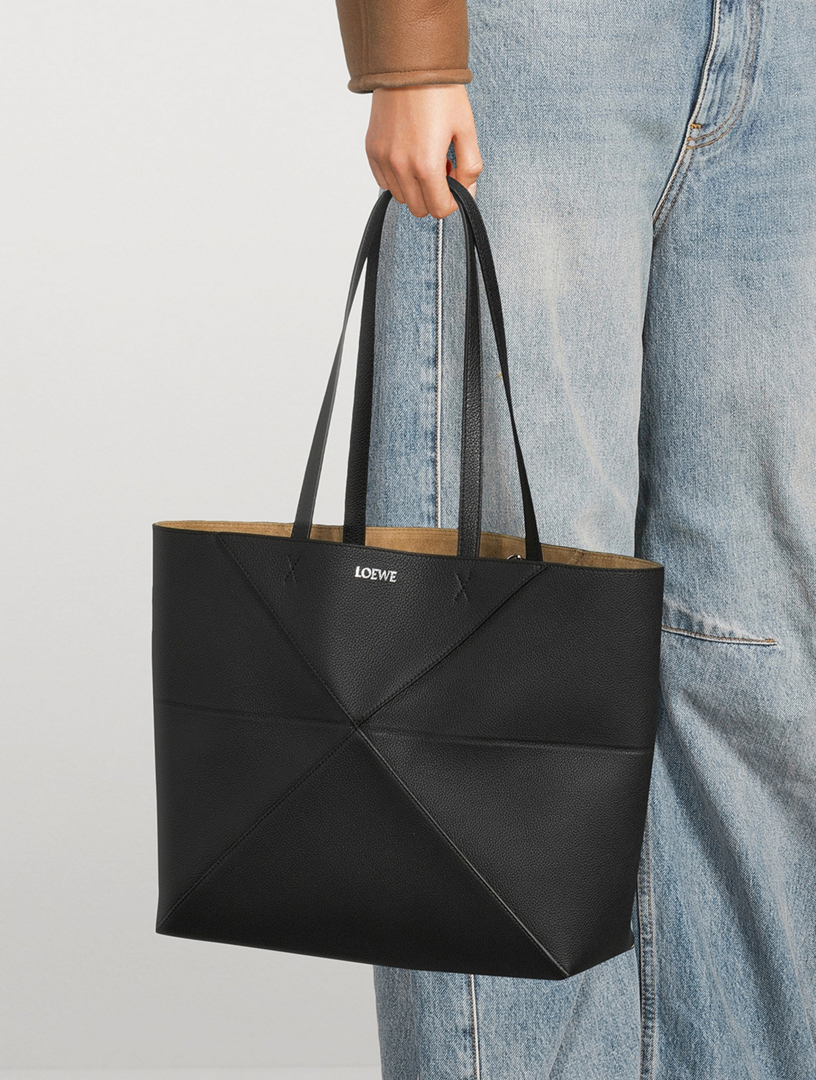 LOEWE Medium Puzzle Fold Leather Tote Bag | Holt Renfrew