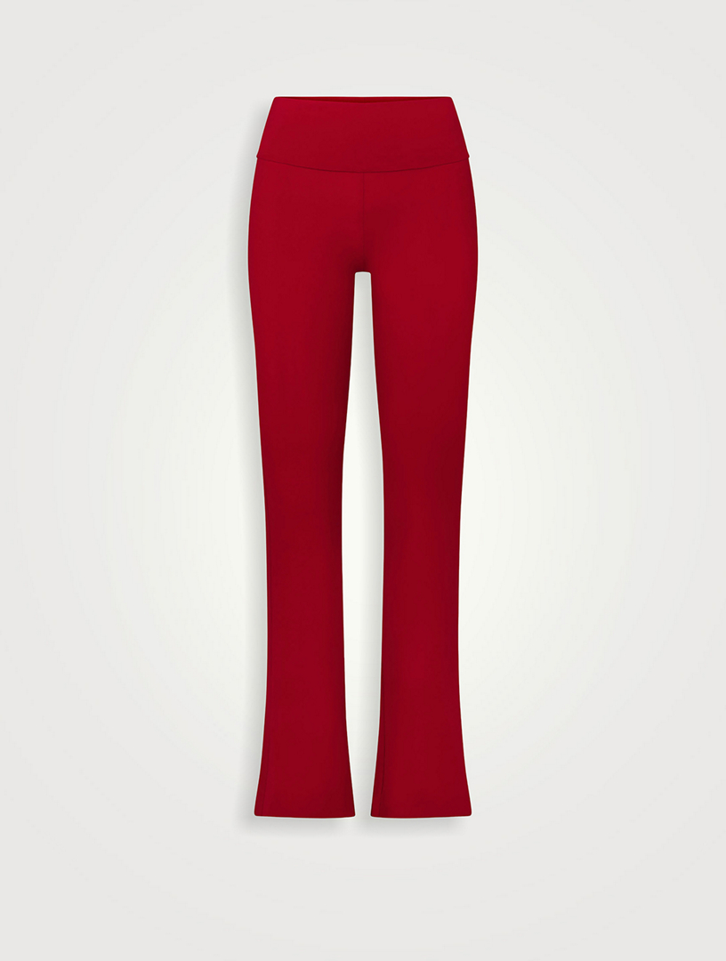 Cotton Jersey Foldover Pants