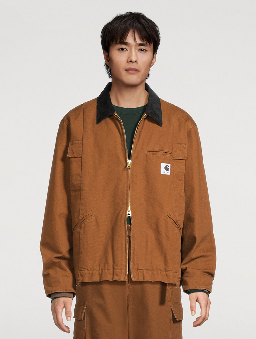 sacai Carhartt WIP Duck Jacket サイズ3 Carhartt WIP sacai x Carhartt WIP Duck Jacket, Sacai Black