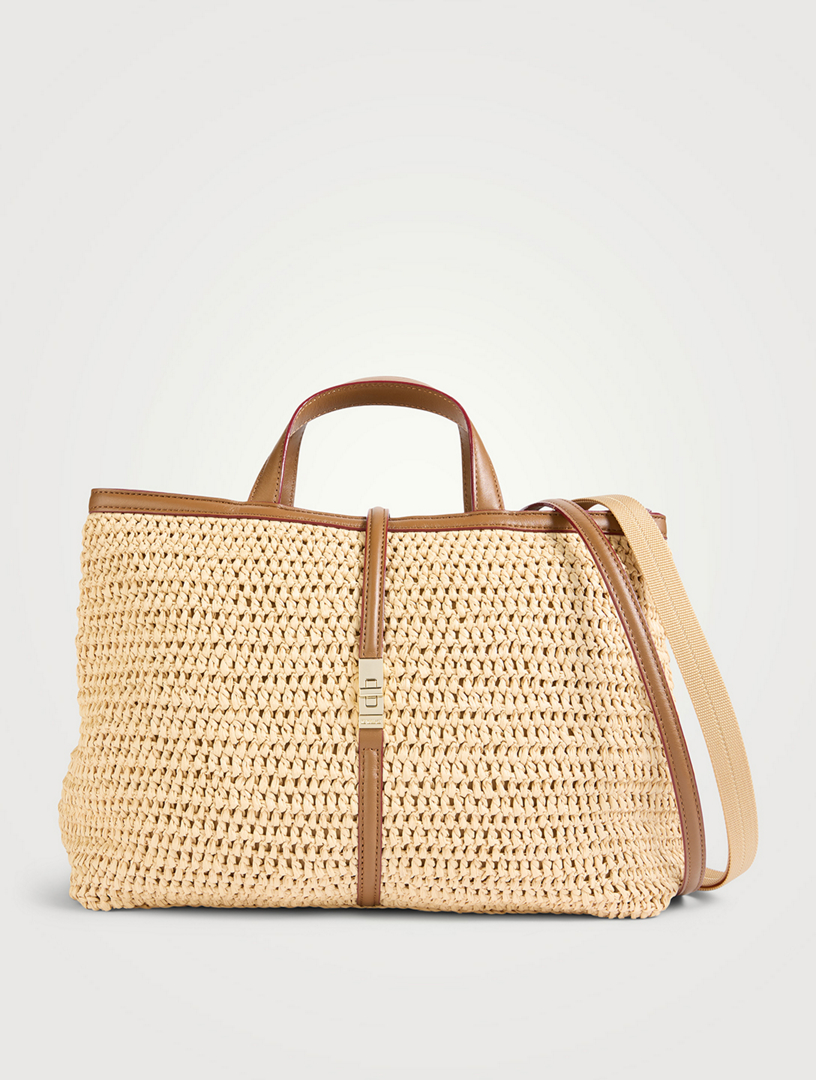 Medium Astor Crochet Top Handle Bag