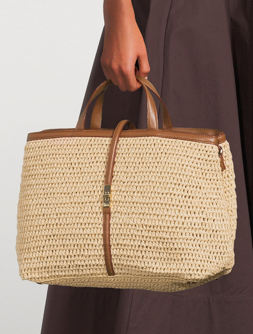 MZ WALLACE Medium Astor Crochet Top Handle Bag | Holt Renfrew