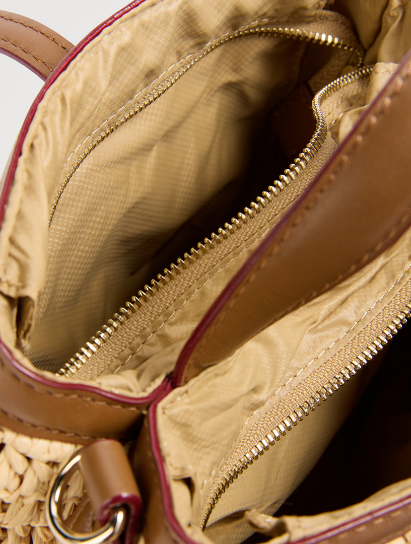 MZ WALLACE Mini Astor Crochet Top Handle Bag | Holt Renfrew