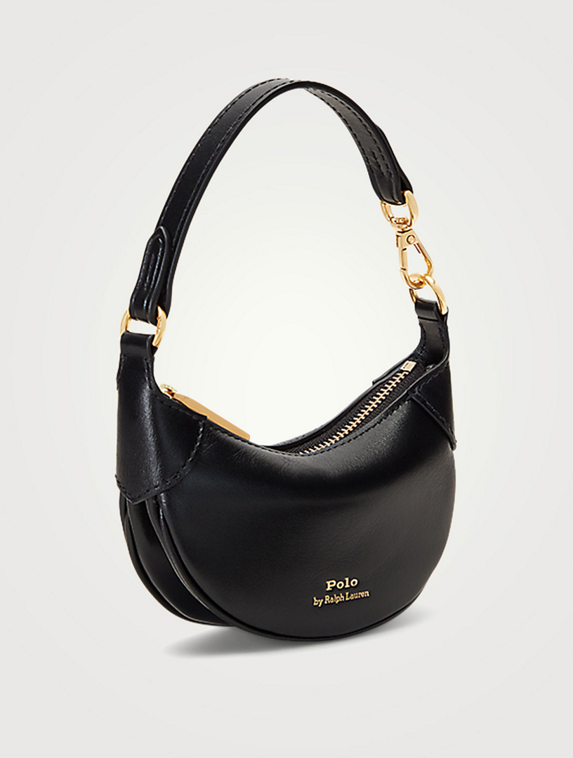 POLO RALPH LAUREN Mini Polo ID Leather Shoulder Bag | Holt Renfrew