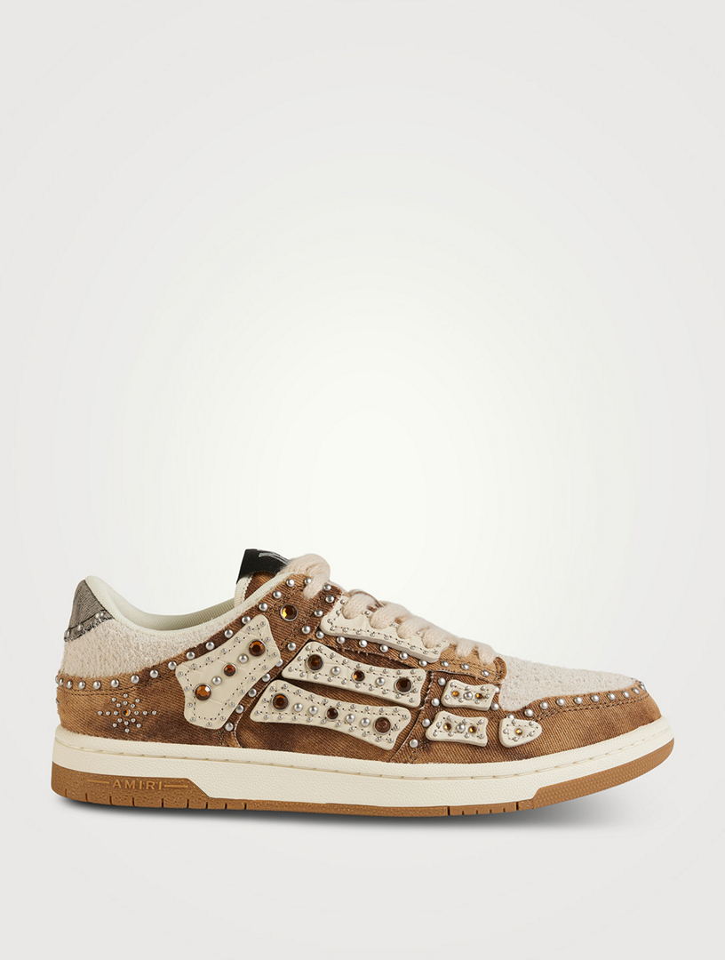 Skel Top Low Studded Sneakers