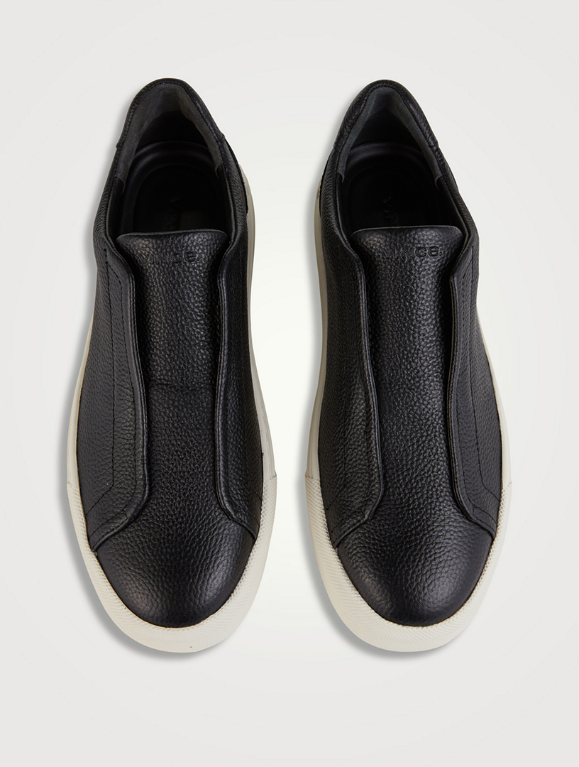 VINCE Lakewood Leather Slip-On Sneakers | Holt Renfrew display picture 2