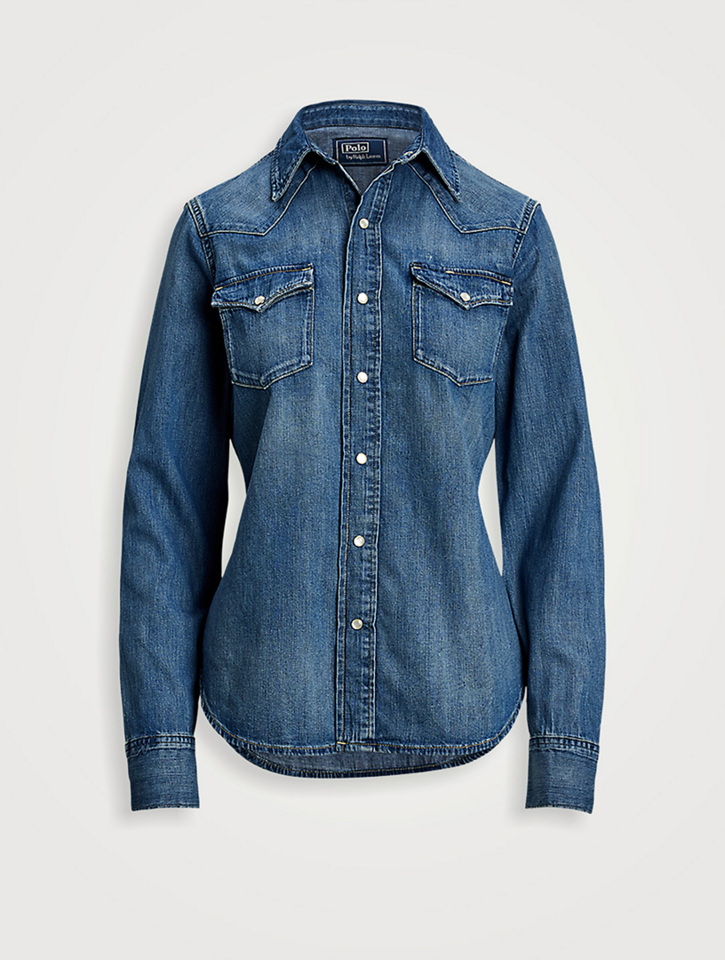 POLO RALPH LAUREN Western Denim Shirt | Holt Renfrew