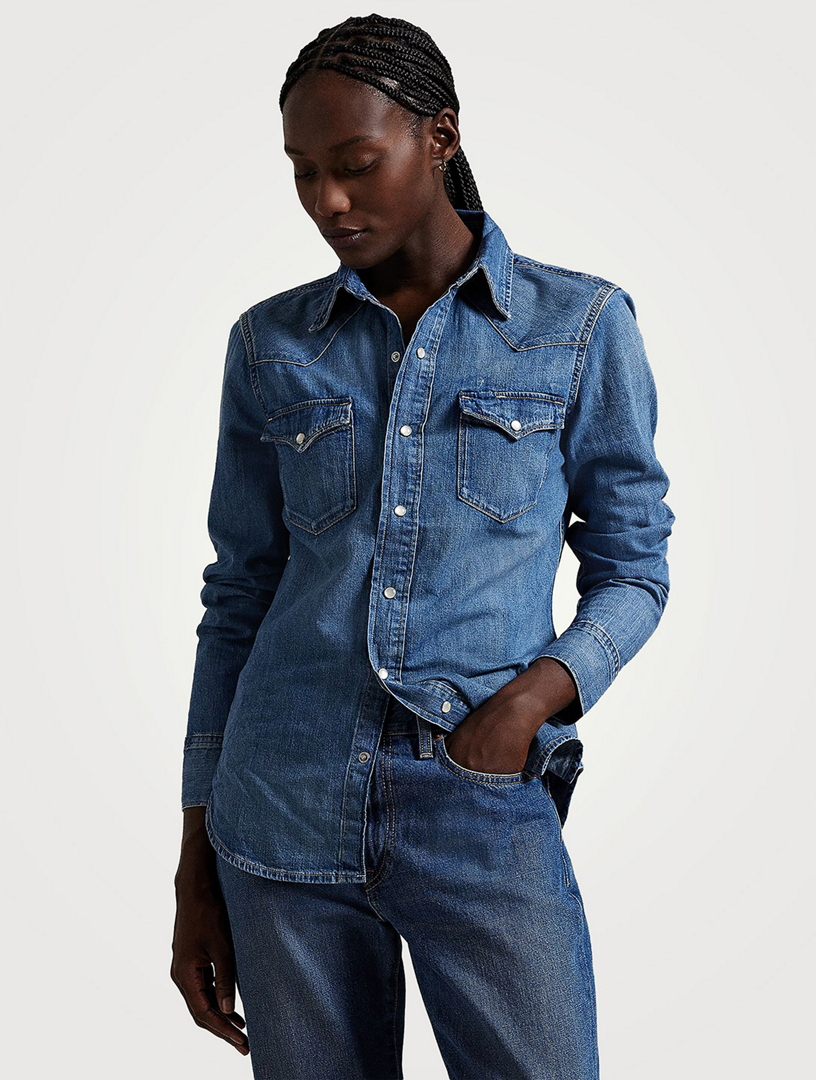 POLO RALPH LAUREN Western Denim Shirt | Holt Renfrew