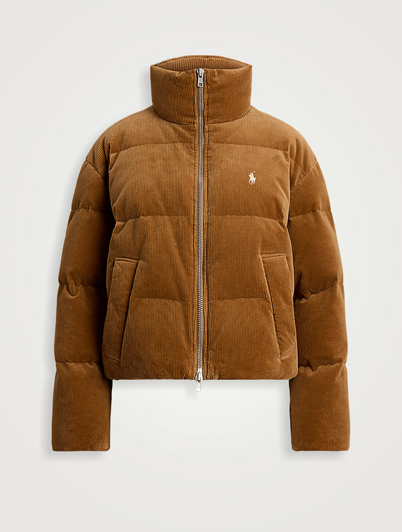 POLO RALPH LAUREN Quilted Corduroy Down Jacket | Holt Renfrew