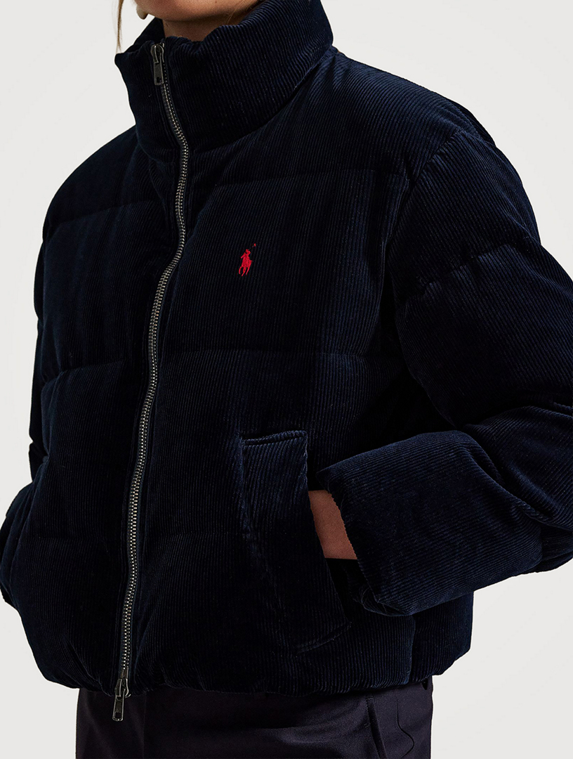 CEEKAY ☆RALPH LAUREN★羊毛☆ブルゾン美品❗️ POLO RALPH LAUREN Quilted Corduroy Down Jacket | Holt Renfrew