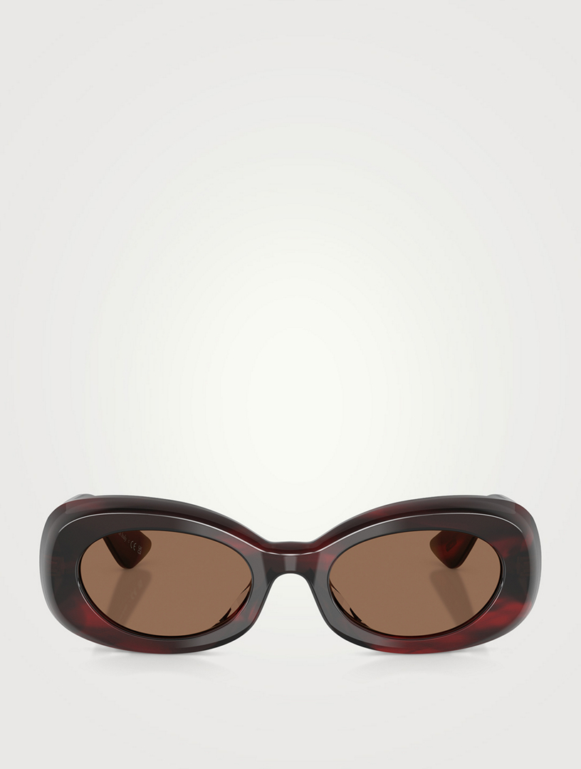 Lunettes de soleil ovales Oliver Peoples x Khaite 1992C