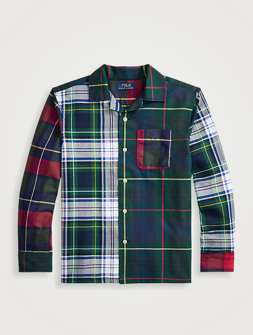 Plaid Cotton Oxford Fun Shirt